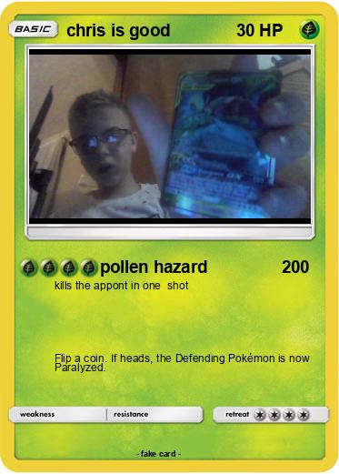 Pokemon chris is good