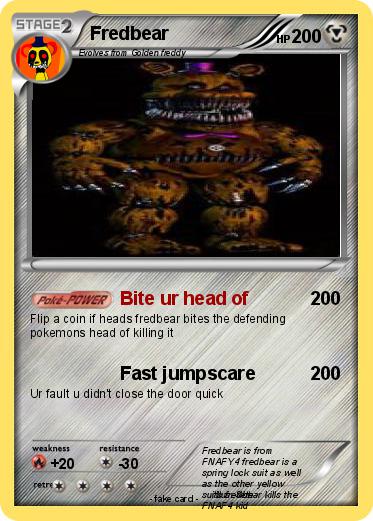 Pokemon Fredbear