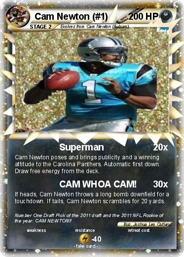 Pokemon Cam Newton (#1)