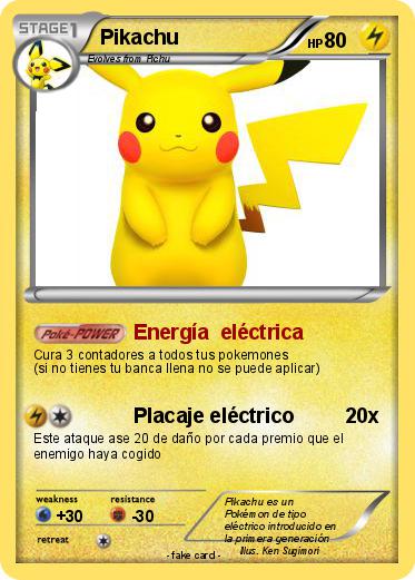 Pokemon Pikachu