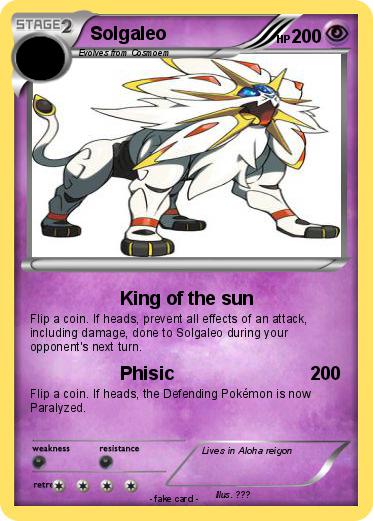 Pokemon Solgaleo
