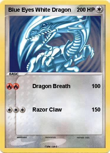 Pokemon Blue Eyes White Dragon