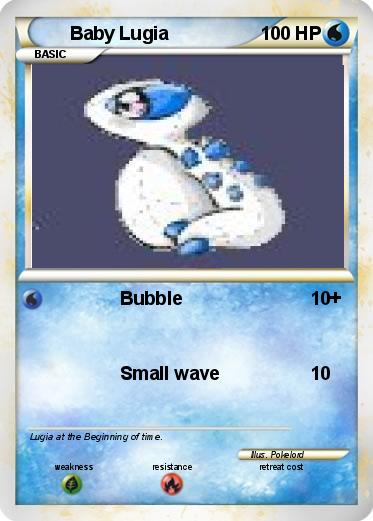 Pokemon Baby Lugia
