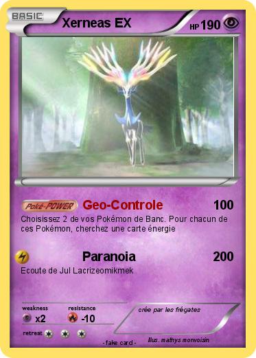 Pokemon Xerneas EX