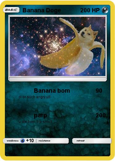 Pokemon Banana Doge