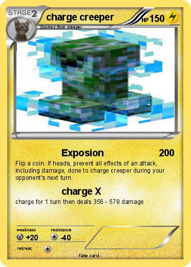 Pokemon charge creeper
