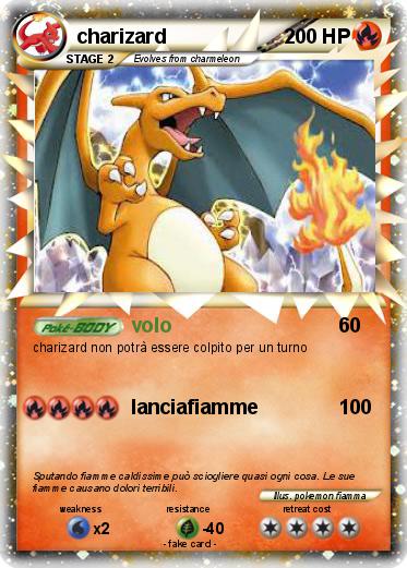 Pokemon charizard