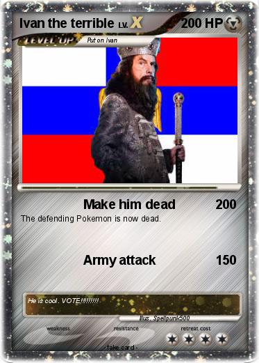 Pokemon Ivan the terrible