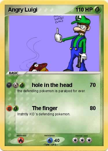 Pokemon Angry Luigi