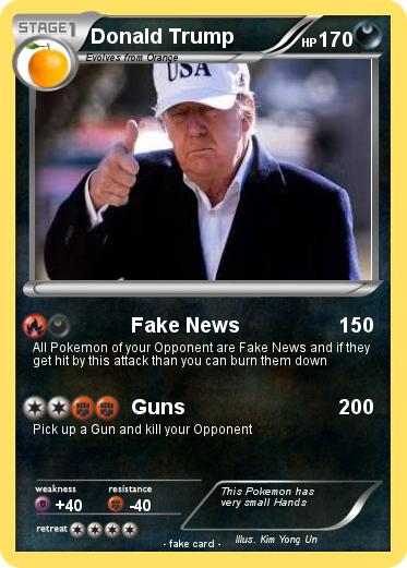 Pokemon Donald Trump