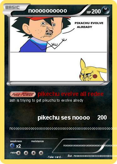 Pokemon noooooooooo