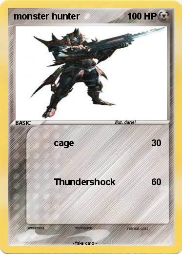 Pokemon monster hunter