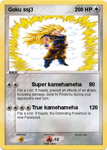 Pokemon Goku ssj3