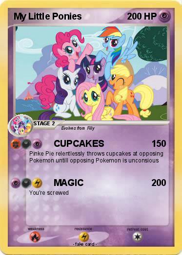 Pokemon My Little Ponies