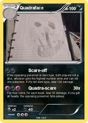 Pokemon Quadraface