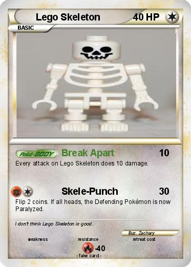 Pokemon Lego Skeleton