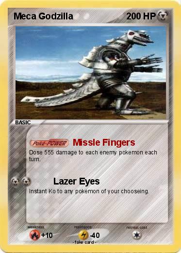 Pokemon Meca Godzilla