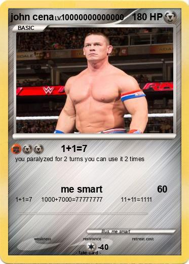 Pokemon john cena