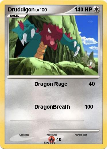 Pokemon Druddigon
