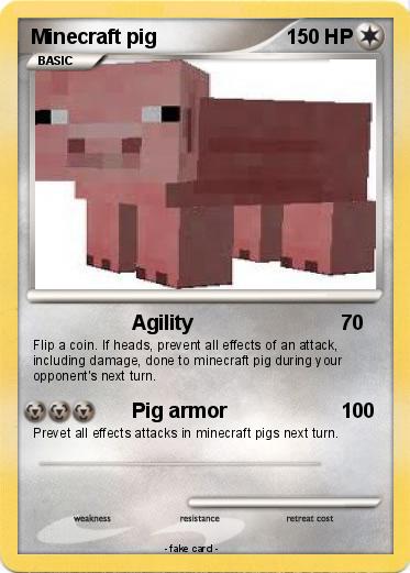 Pokemon Minecraft pig