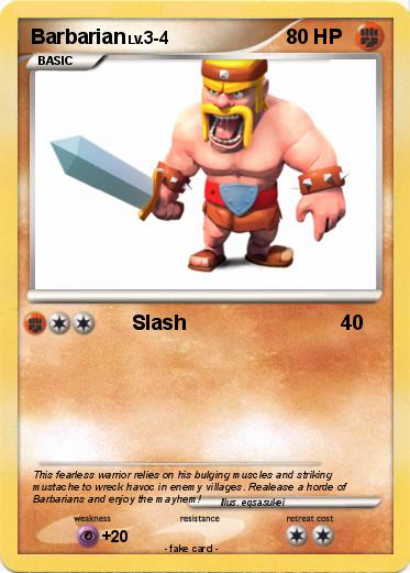 Pokemon Barbarian