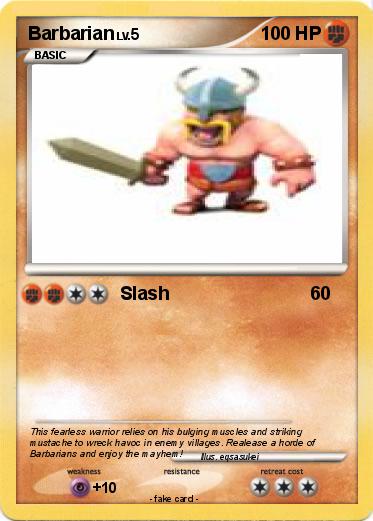 Pokemon Barbarian