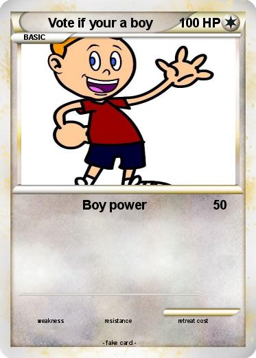 Pokemon Vote if your a boy