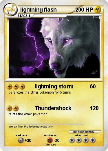 Pokemon lightning flash