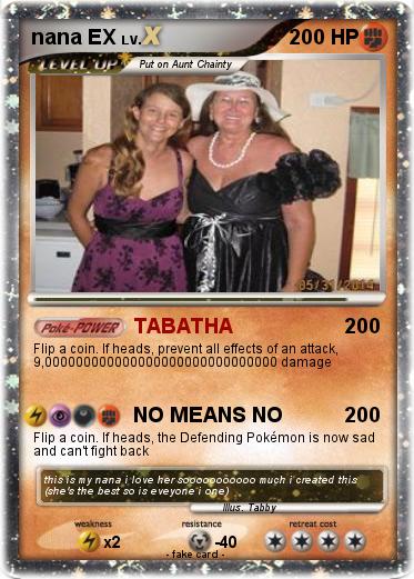 Pokemon nana EX