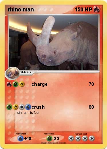 Pokemon rhino man