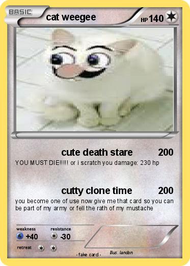Pokemon cat weegee
