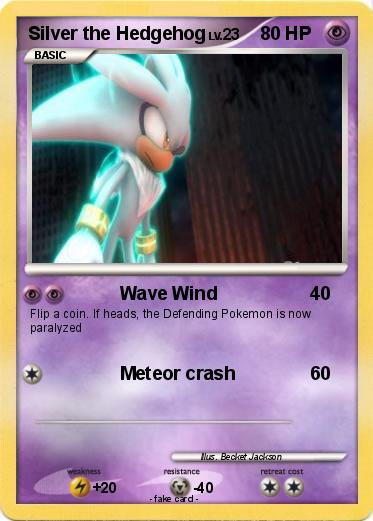 Pokemon Silver the Hedgehog