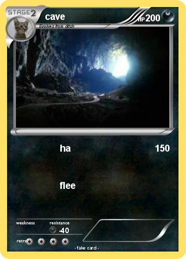Pokemon cave