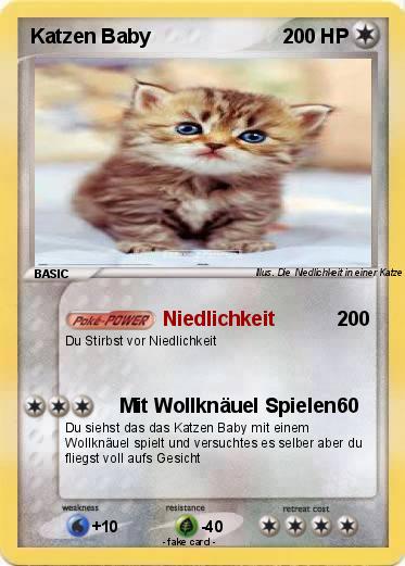 Pokemon Katzen Baby
