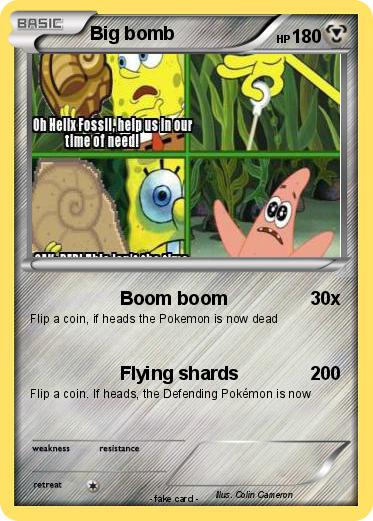 Pokemon Big bomb