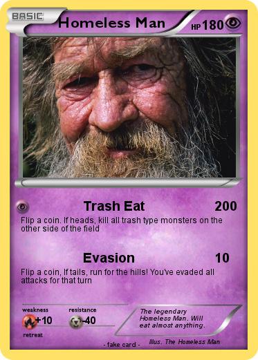 Pokemon Homeless Man