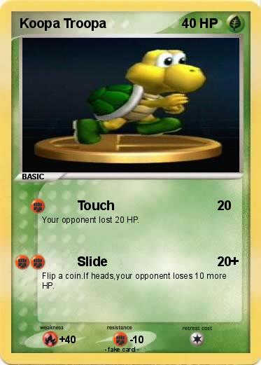 Pokemon Koopa Troopa