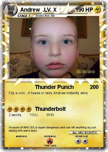 Pokemon Andrew  .LV. X