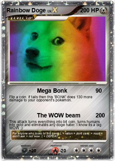 Pokemon Rainbow Doge