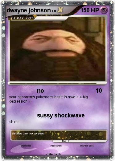 Pokemon dwayne johnson