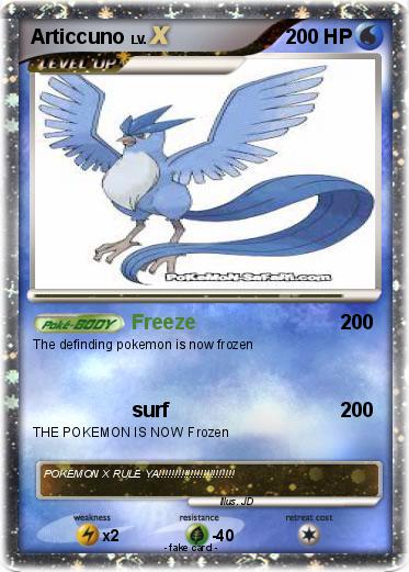 Pokemon Articcuno