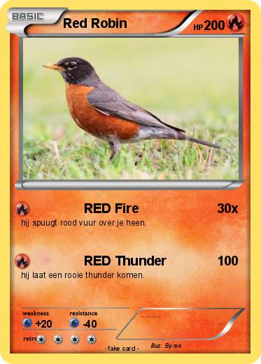 Pokemon Red Robin