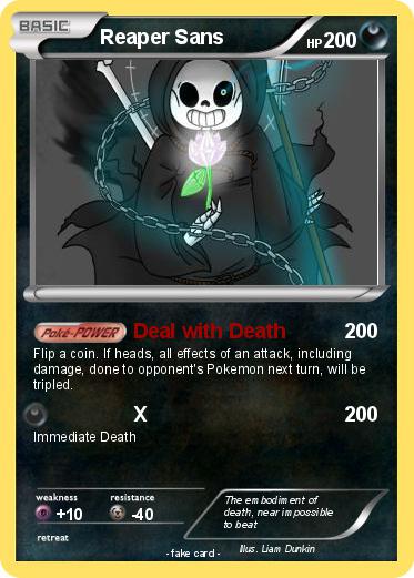 Pokemon Reaper Sans