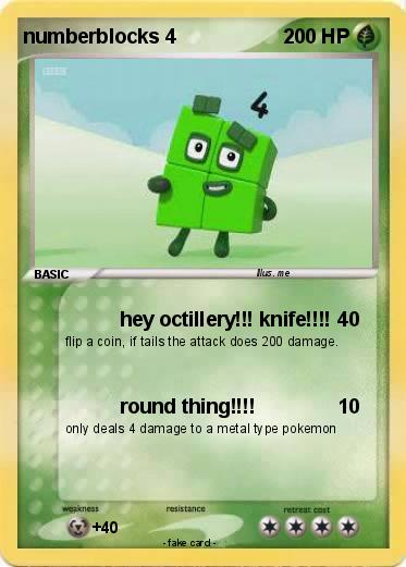 Pokemon numberblocks 4