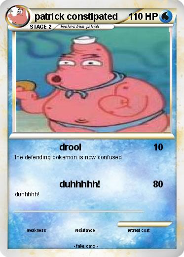 Pokemon patrick constipated