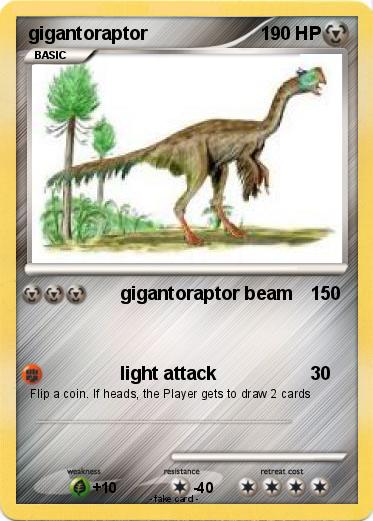 Pokemon gigantoraptor