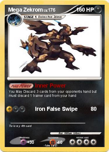 Pokemon Mega Zekrom