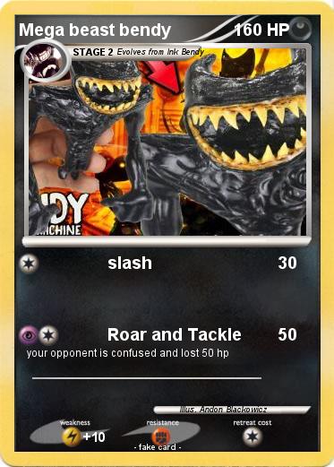 Pokemon Mega beast bendy