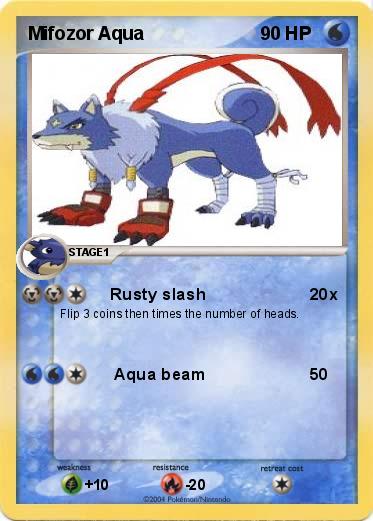 Pokemon Mifozor Aqua 