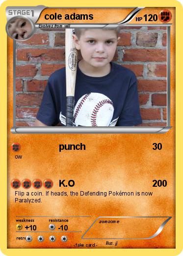 Pokemon cole adams